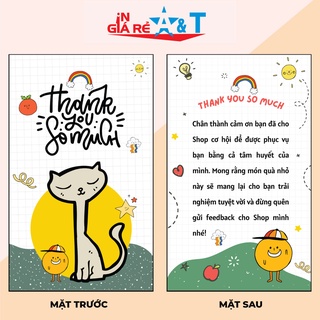 🌸 100 thẻ cám ơn-thiệp cảm ơn khách hàng - thẻ cảm ơn - thư cám ơn khách hàng