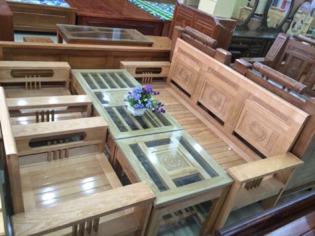 Sofa gỗ tự nhiên bền đẹp và rất rẻ chỉ từ 6tr (sài gòn)