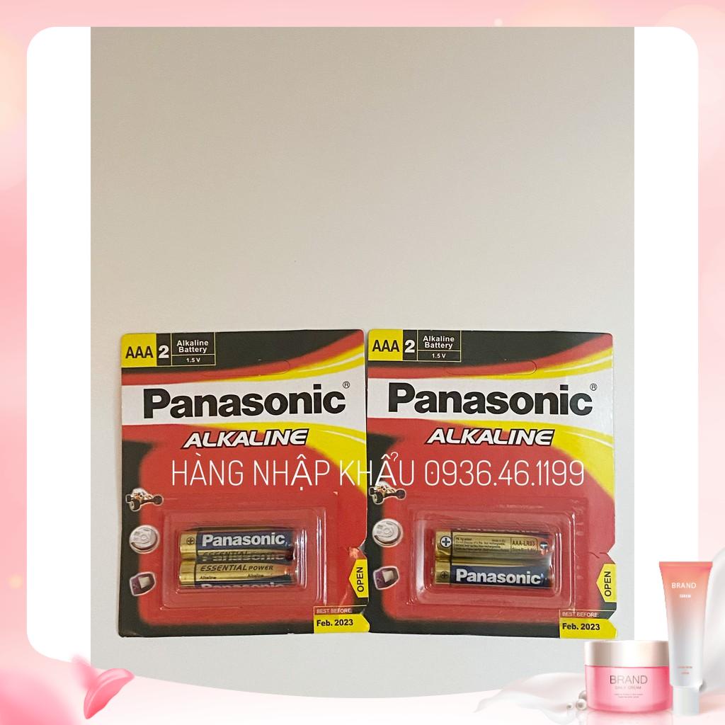 Pin  Panasonic Thái Lan AAA alkaline  LR03t/2b 1,5v