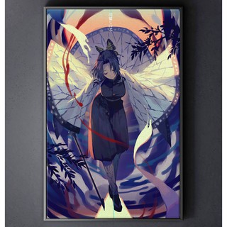 TRANH CANVAS ANIME KIMETSU NO YAIBA treo tường in theo yêu cầu - SHINOBU KOCHO