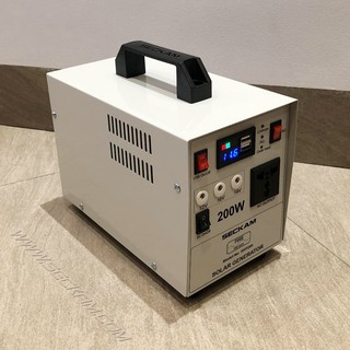 Máy phát điện năng lượng mặt trời  200W xách tay mini nhỏ gọn