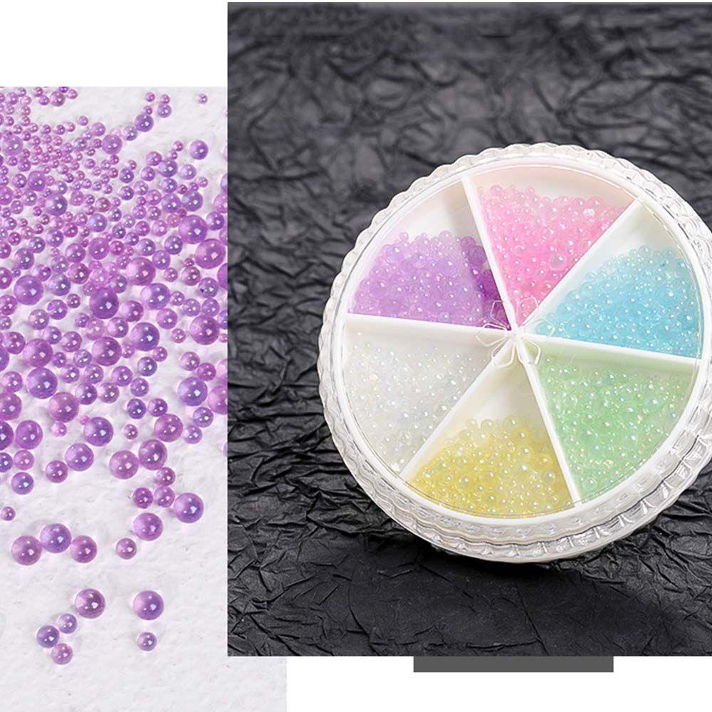 Hạt Nhựa Nhỏ Nhiều Màu Không Xốp Trang Trí Móng Tay Thời Trang|Phụ Kiện Trang Trí Móng Tay Xinh Xắn