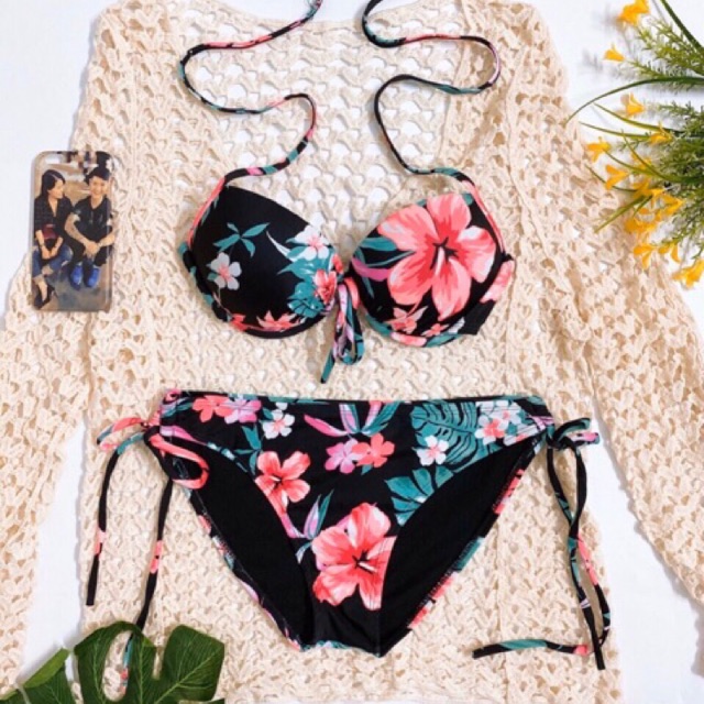Đồ bơi bikini 2 mảnh khoe dáng hoa siêu đẹp