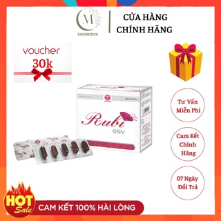 Viên uống hỗ trợ làm đẹp da RUBY GSV
