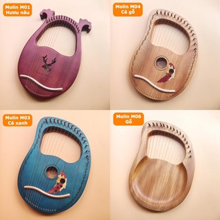Đàn lyre harp 16 dây giá rẻ molin
