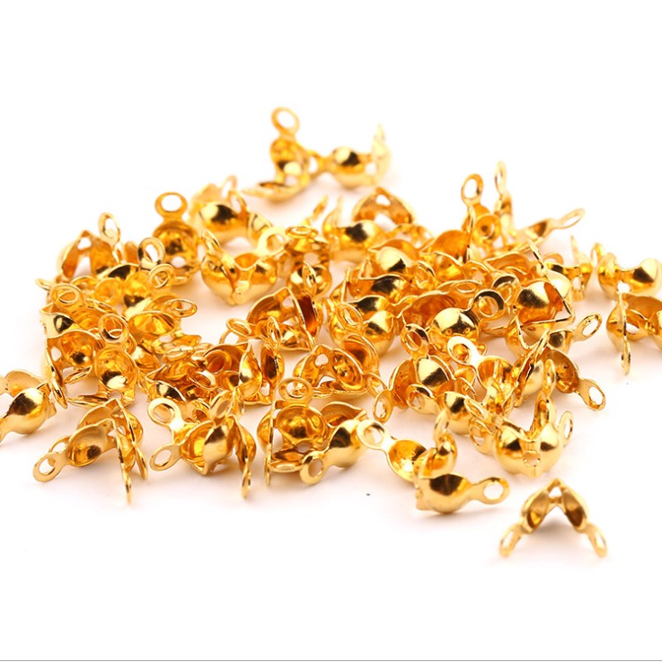 Phụ Kiện Hạt Làm Vòng Tay/Vòng cổ Hai Lỗ 7X4Mm DIY