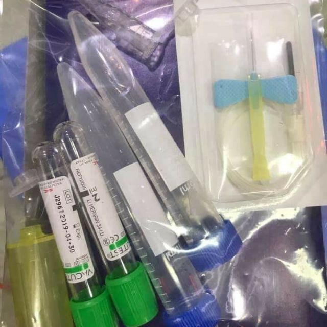 Bộ kit PRP xanh dùng trong spa. Siêu RẺ