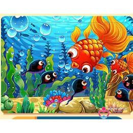 60 MẢNH ] tranh xếp hình gỗ PUZZLE 60 MIẾNG - GHÉP HÌNH LEVEL 5 CHO BÉ