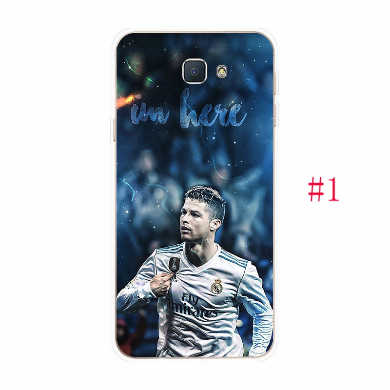 Ốp điện thoại Silicone TPU mềm in hình C.Ronaldo Messi cho Samsung Galaxy J2 J5 J7 Prime J1 2016 J1Mini