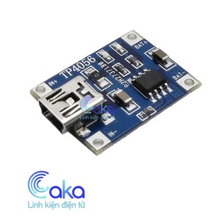 Mạch Sạc Pin TP4056 1A Cổng Mini USB