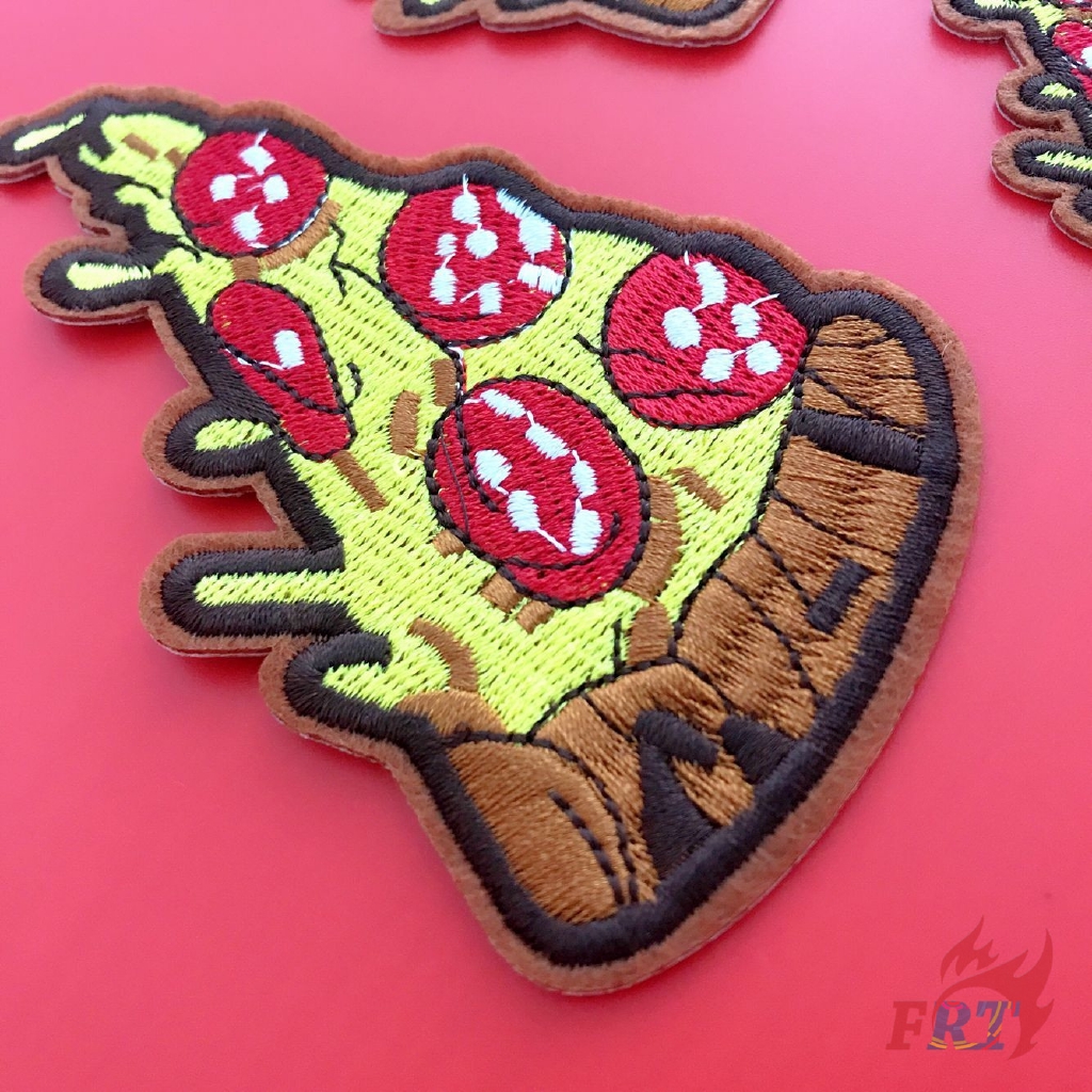 ☸ VSCO - Pizza Patch ☸ 1Pc Diy Sew on Iron on Badges Patches