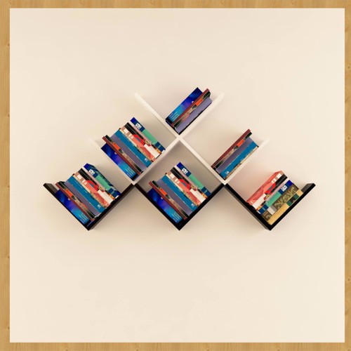 KỆ CHỮ V - 20X15CM