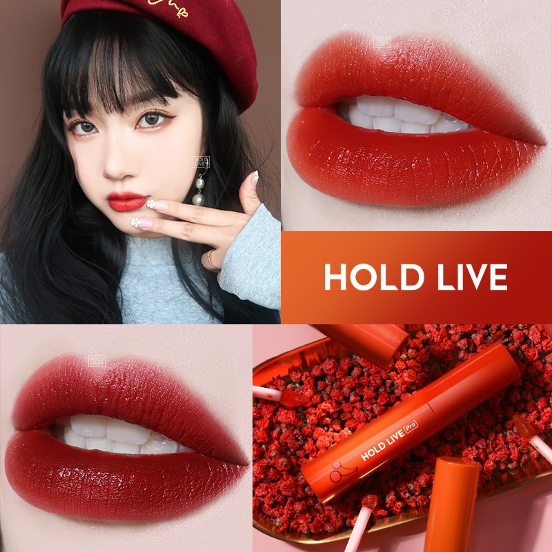 Son bóng HOLDLIVE màu nhung lì quyến rủ | BigBuy360 - bigbuy360.vn