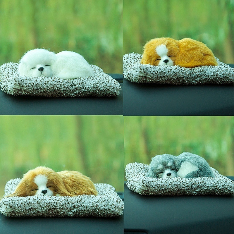 Mô hình chú cún đáng yêu dùng để trang trí xe hơi