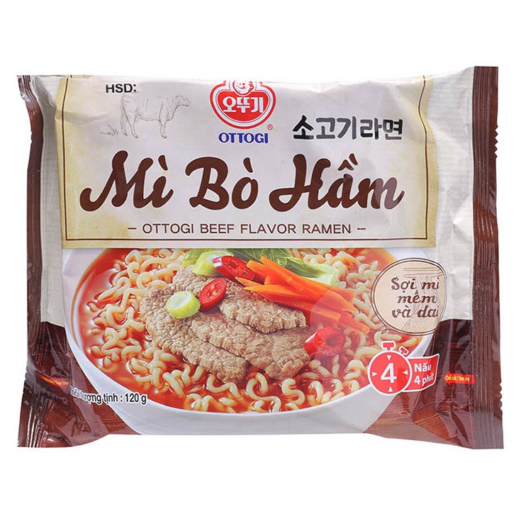 Mì bò hầm Ottogi 120G
