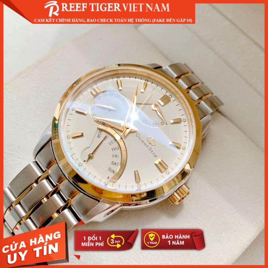 [REEFTIGERVIETNAM]  Đồng hồ nam Orient Star SDE00001W0