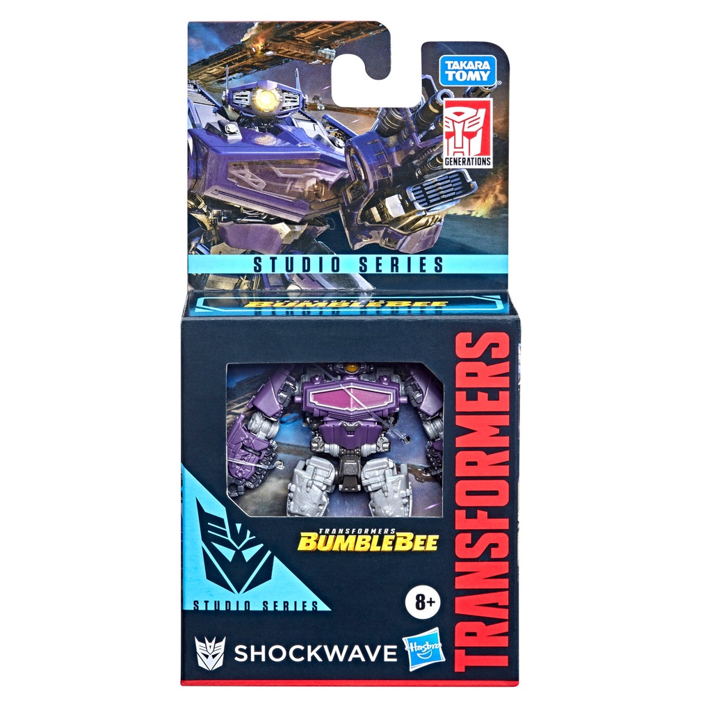 Mô hình robot Hasbro 🤖 Transformers Studio Series: Bumblebee Movie 🤖 Shockwave - Core Class