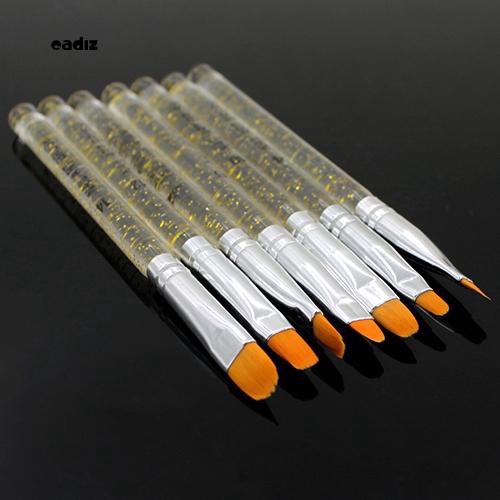 [Hàng mới về] Set 7 cọ vẽ trang trí móng chuyên nghiệp chất lượng cao