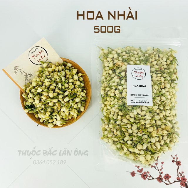 Trà Hoa Nhài Sấy Lạnh 500g (Nụ hoa lài,hoa nhài)