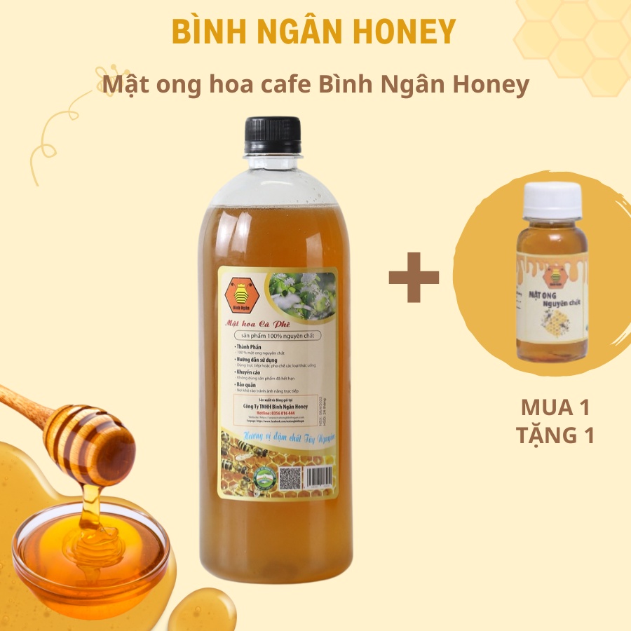 Mật Ong Nguyên Chất, Mật Ong Hoa Cà Phê Bình Ngân