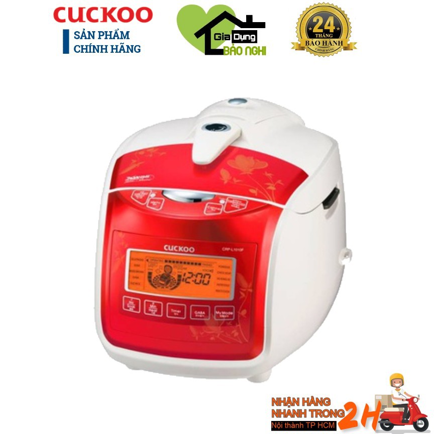 Nồi cơm điện Cuckoo 1.8 lít CRP- L1052F - Hàng chính hãng