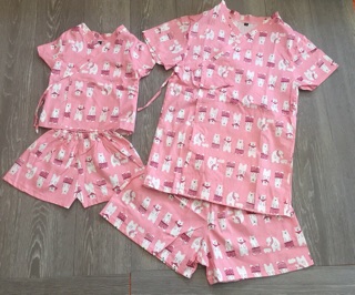 Combo Set bộ yakuta cho mẹ và bé( hàng có sẵn)