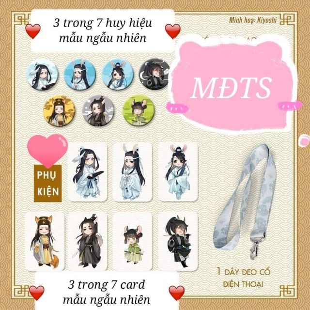 Set quà Ma đạo tổ sư