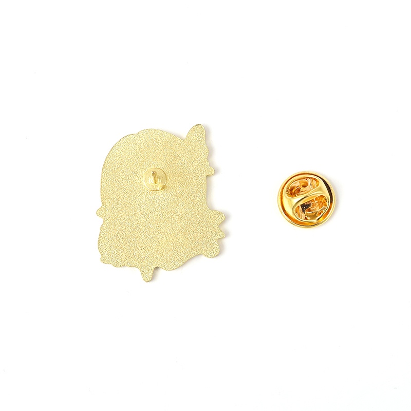 Ghim cài QIHE JEWELRY tráng men họa tiết hoa bướm làm quà tặng cho bạn bè với 5 kiểu tùy chọn