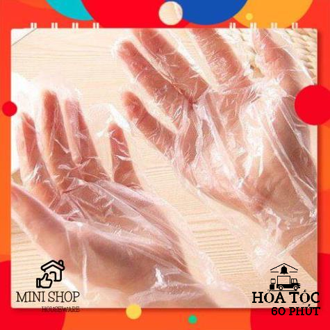 Găng Tay Làm Bếp Dùng 1 Lần Bằng Nilong Loại 1, Gói 100G