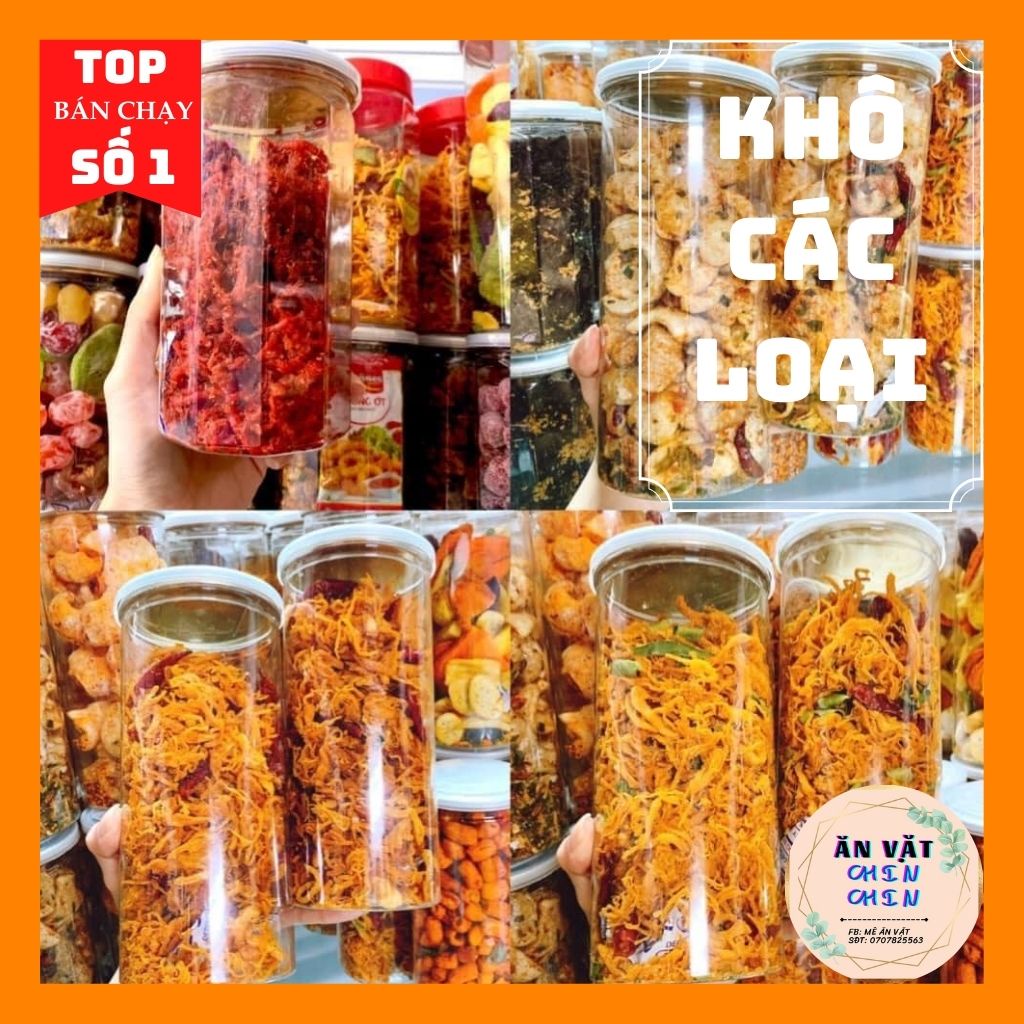 Khô bò xé sợi lá chanh lon 300g, đậm đà, đảm bảo chất lượng - ĂN VẶT CHIN CHIN. | BigBuy360 - bigbuy360.vn