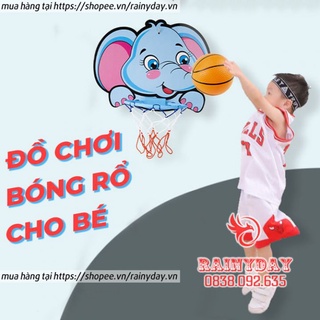 Đồ chơi bóng rổ mini cho bé gắn treo tường, đồ chơi trẻ em trong nhà