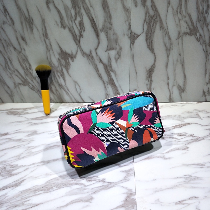 Estee Lau * er Bali Túi Đựng Mỹ Phẩm Cầm Tay Sức Chứa Lớn Hình Chữ Nhật