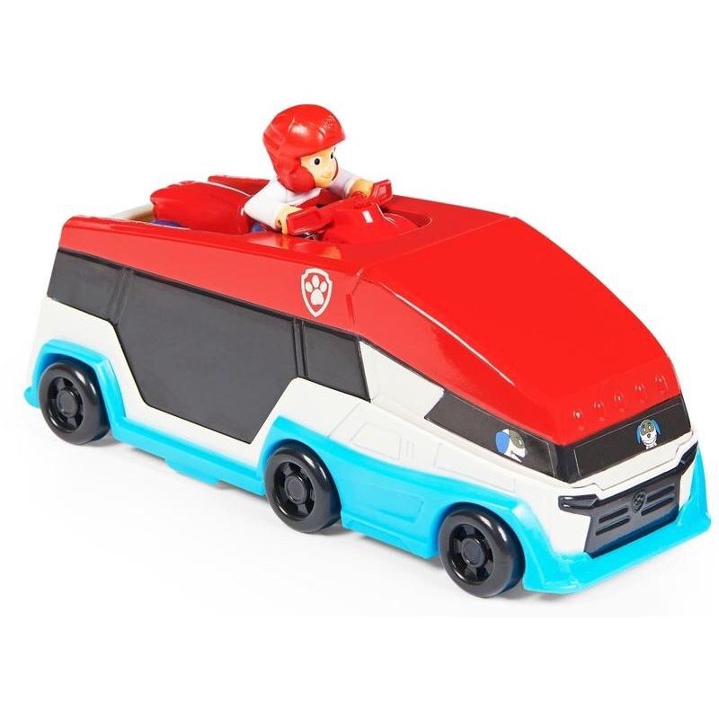 Đồ chơi Paw Patrol: Xe cứu hoả mini và xe Chase chó cứu hộ 2 trong 1
