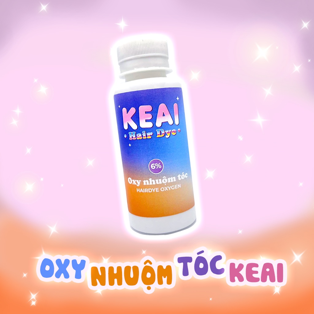 Oxy nhuộm tóc 6%, 9%, 12% - Trợ nhuộm tóc - Oxy/trợ tẩy tóc độc quyền Keai Hair Dye