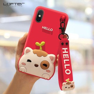 Ốp lưng Thú Cưng Dễ thương Cho IphoneX ( LOFTER )
