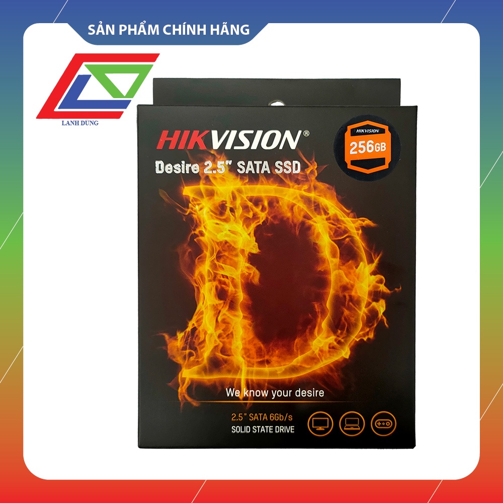Ổ cứng SSD Hikvision HS-SSD-Desire(S) 512G - Hàng chính hãng BH36 tháng