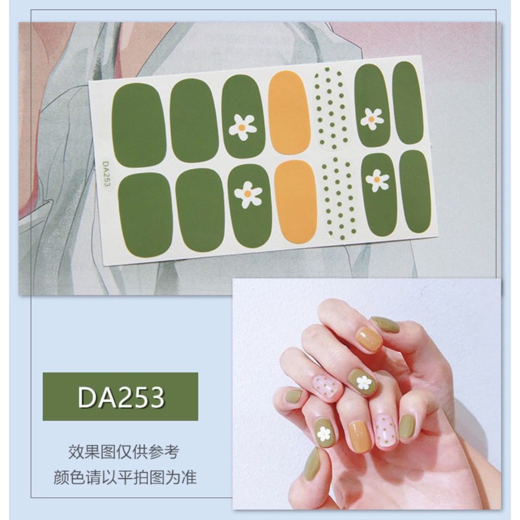 Bộ sticker dán móng tay trang trí 3D [Hot Deal] | BigBuy360 - bigbuy360.vn