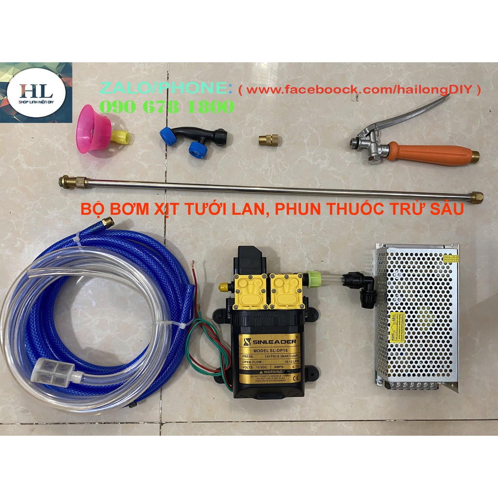 BỘ BƠM XỊT TƯỚI LAN, PHUN THUỐC TRỪ SÂU