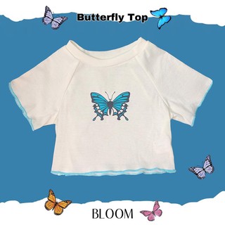bloom - "Butterfly" Shortsleeve Top