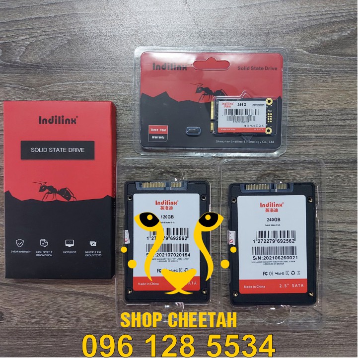 Ổ cứng SSD Indilinx 256GB/240GB/120GB – CHÍNH HÃNG – Bảo hành 3 năm – Các model 2,5” và Masta