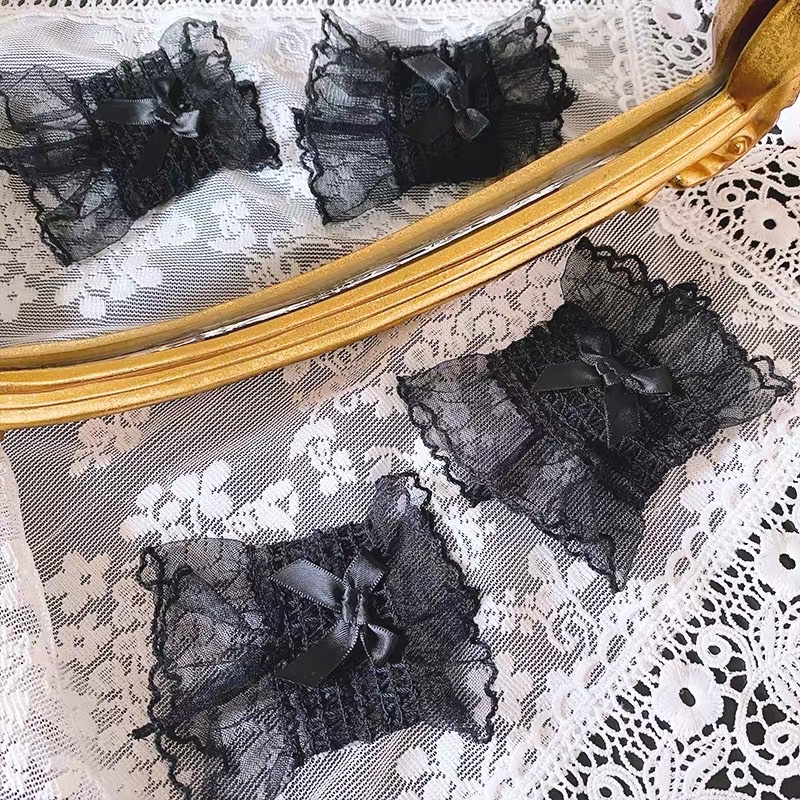 Wrist cuffs lolita voan / Phụ kiện tay lolita