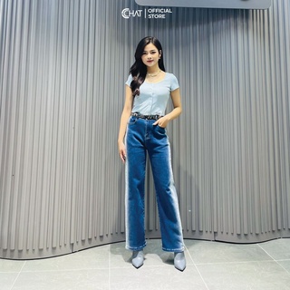Áo len croptop tay ngắn CCHAT