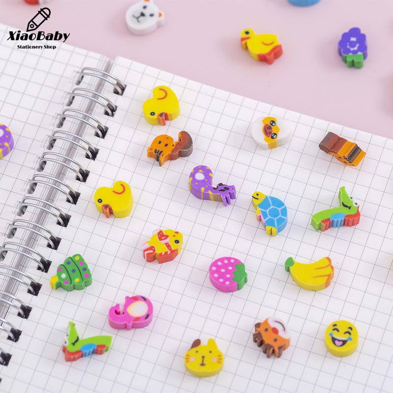 1 Cục Tẩy Bút Chì Hình Hoạt Hình Đáng Yêu