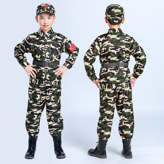 Bộ Đồ Thể Thao Họa Tiết Rằn Ri Cá Tính Cho Bé Trai