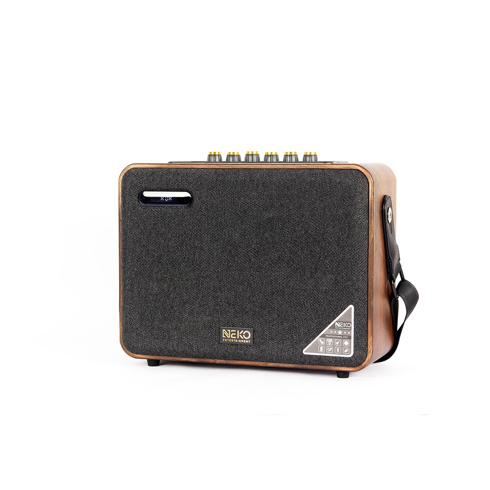 Loa karaoke bluetooth NEKO NK01 chính hãng, bass treble trong trẻo, kiểu dáng sang trọng, bảo hành 1 năm