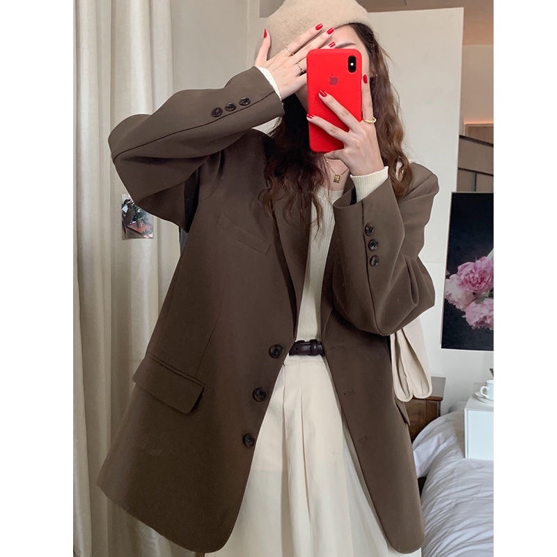 (Mẫu mới)Áo khoác Vest,áo Blazer nữ 2 lớp 3 khuy trẻ trung năng động