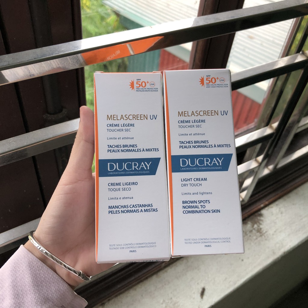 Kem Chống Nắng Ducray Melascreen UV Light Cream SPF50+ 40ml