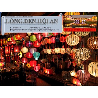 Lồng đèn thủ công Hội An đẹp và rẻ