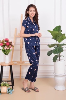 BỘ PIJAMA LUA ĐẸP  (NGUYỄN MAU