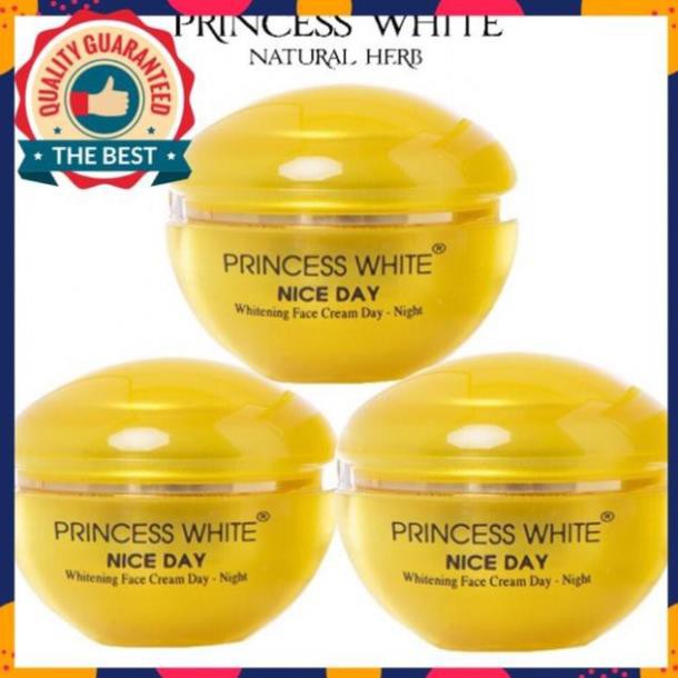 [DATE MỐI NHẤT] SET 3 HỘP KEM DƯỠNG TRẮNG DA MẶT NICEDAY PRINCESS WHITE/HỘP 20G